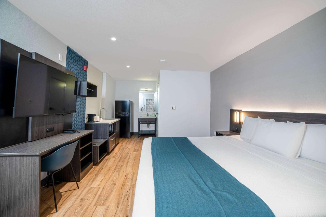 Studio 6 Suites Stockton, Ca Waterfront Eksteriør bilde