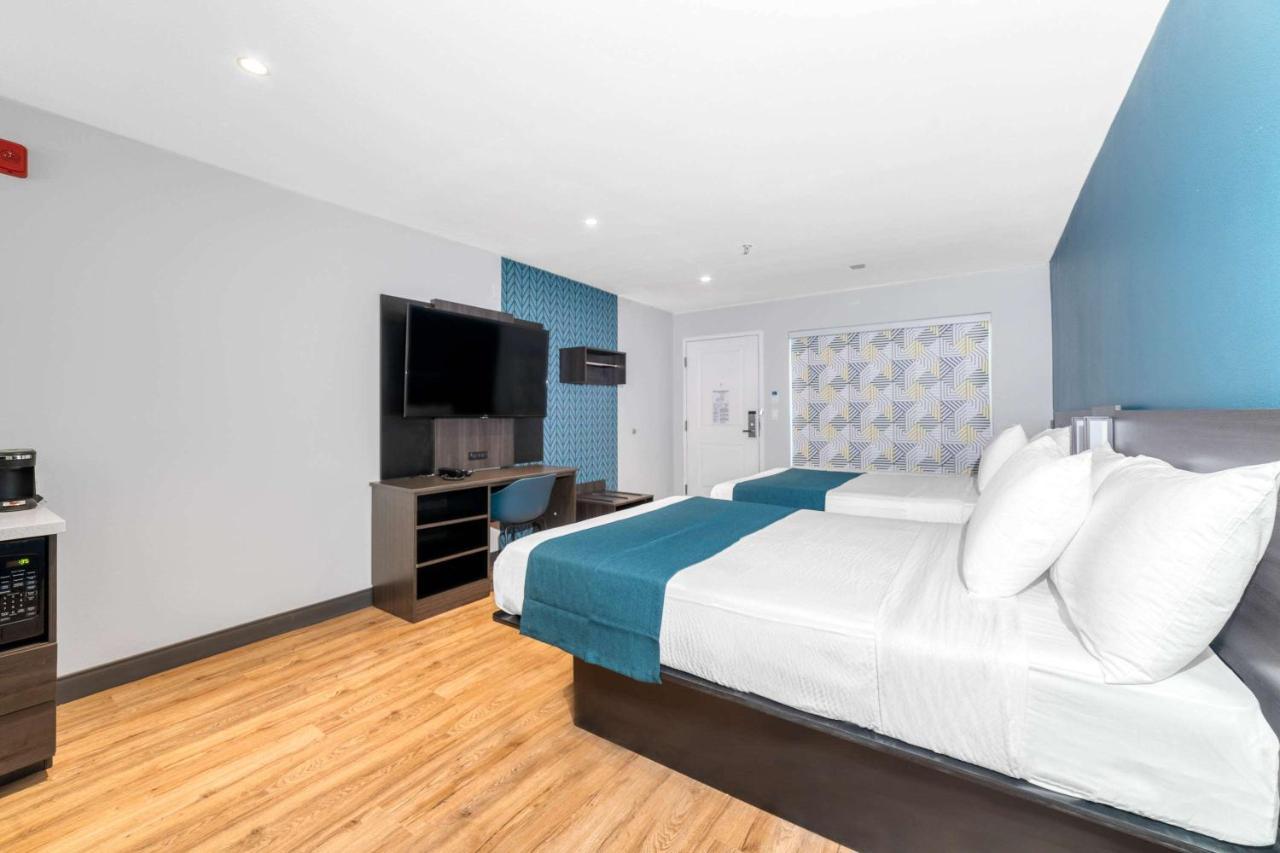 Studio 6 Suites Stockton, Ca Waterfront Eksteriør bilde