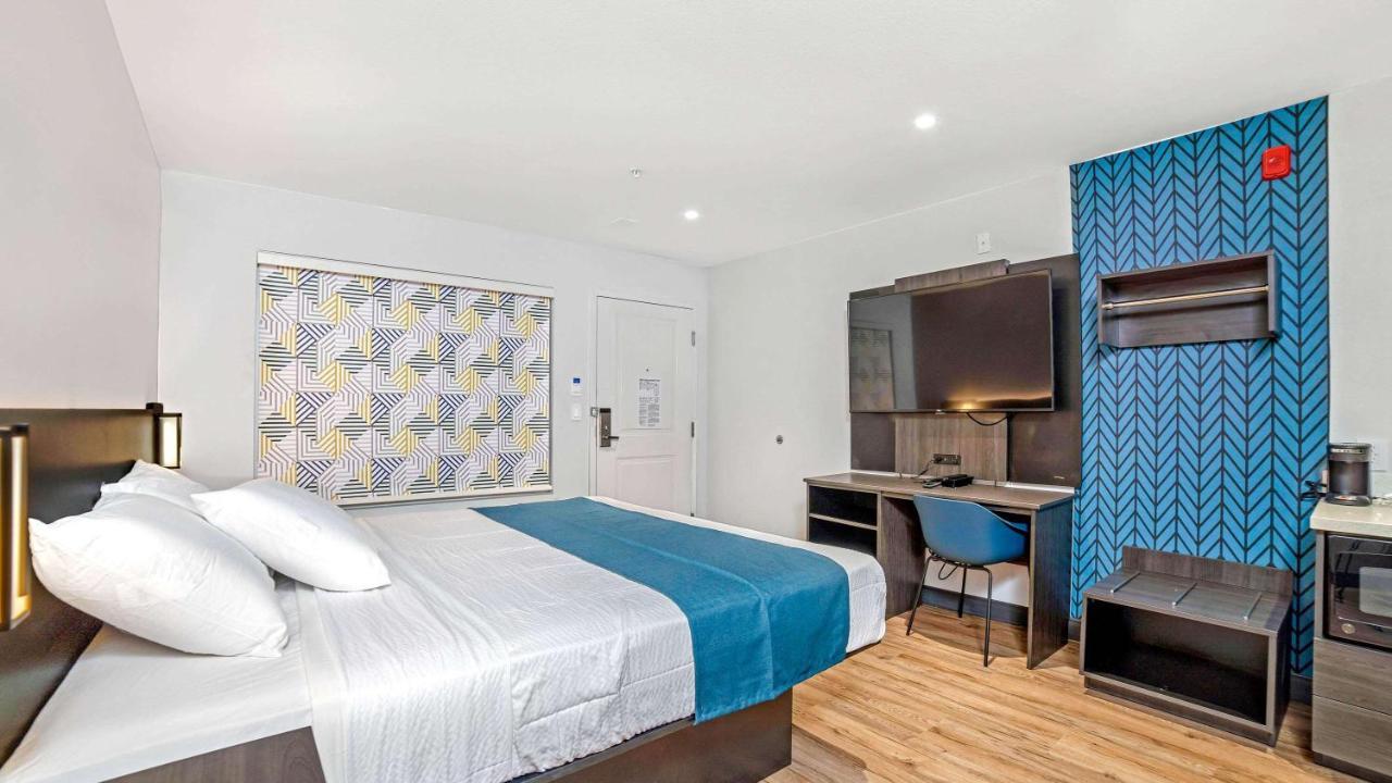 Studio 6 Suites Stockton, Ca Waterfront Eksteriør bilde